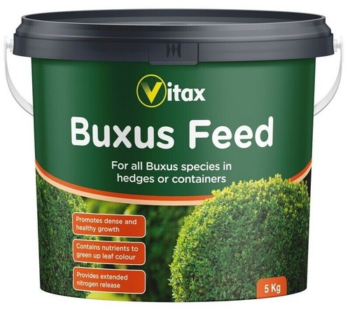 Vitax buxus species - species, hedges